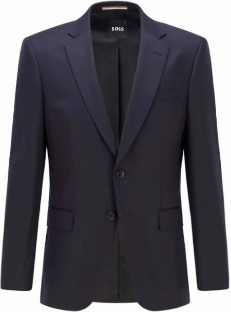 Hugo Boss Formele blazer Blauw Heren