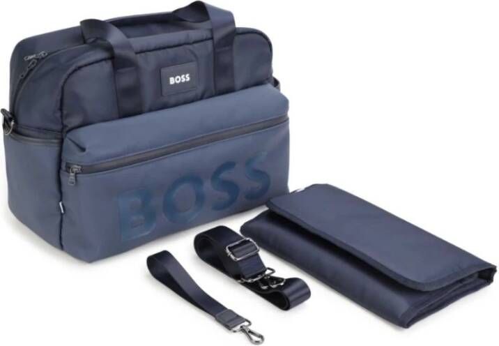 Hugo Boss Handbags Blauw Heren