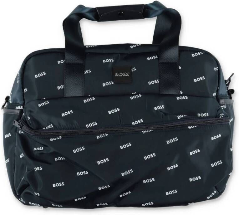 Hugo Boss Handbags Blauw Unisex