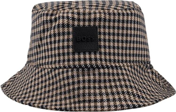 Hugo Boss Hats Bruin Heren