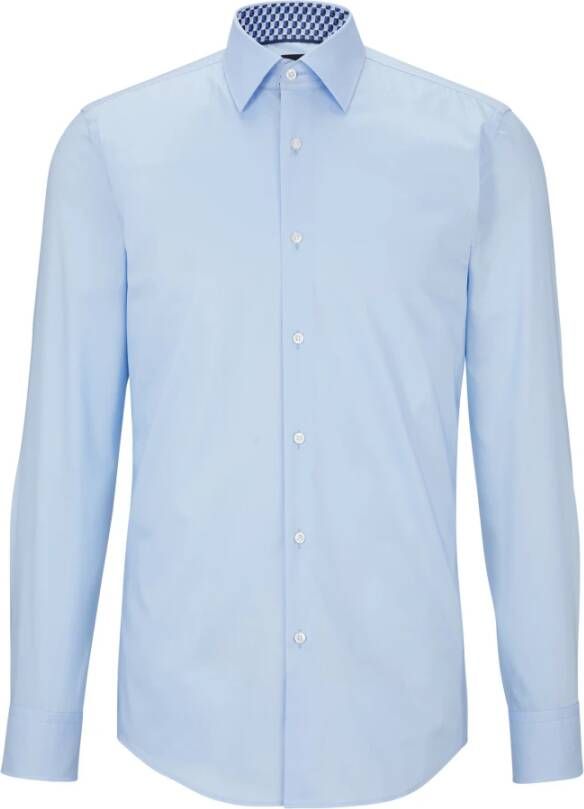 Hugo Boss Zakelijk Overhemd Lichtblauw Slim Fit Blue Heren