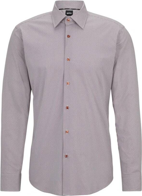 Hugo Boss -Hemd Grijs Heren