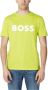 Boss Orange T-shirt met labelprint model 'Thinking' - Thumbnail 2