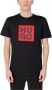 Hugo Boss Zwarte Heren T-shirt Daltor 50473891 001 Zwart Heren - Thumbnail 1