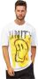 Hugo Boss Heren T-shirt met Relaxte Pasvorm en Doodle Motieven White Heren - Thumbnail 1