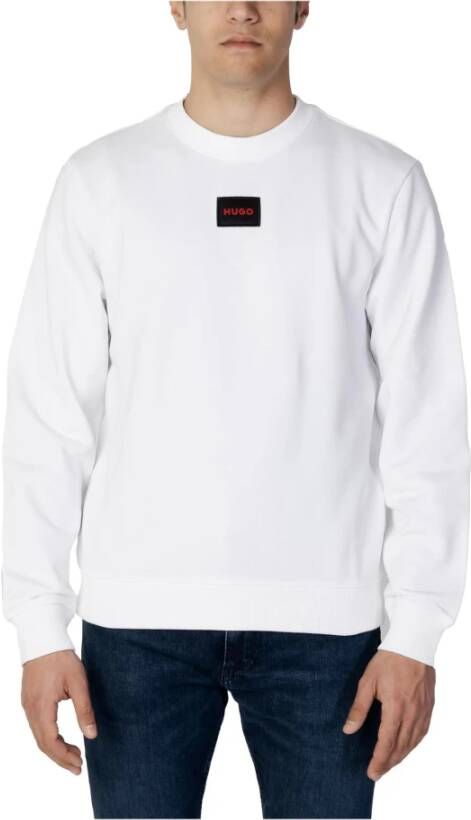 Hugo Boss Heren Wit Sweatshirt Wit Heren