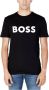 Boss Klassiek Katoenen Heren T-Shirt Black Heren - Thumbnail 2