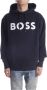 Boss Comfortabele en stijlvolle herenhoodie voor de lente zomer collectie Blue Heren - Thumbnail 2