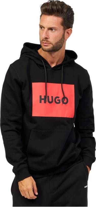 Hugo Boss Hoodies Zwart Heren