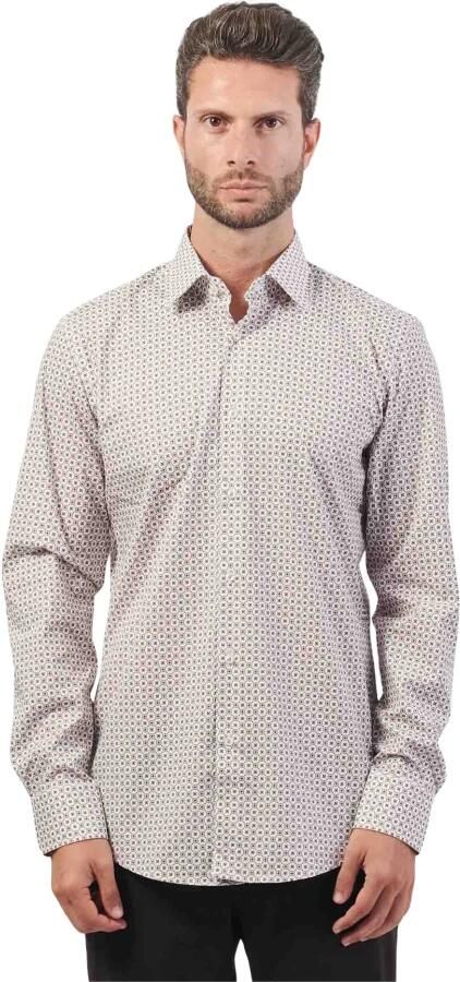 Boss Slim fit zakelijk overhemd met kentkraag model 'Hank' - Foto 5