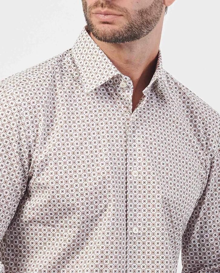 Boss Slim fit zakelijk overhemd met kentkraag model 'Hank' - Foto 3