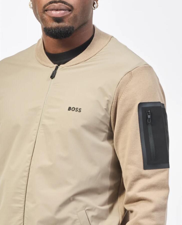 BOSS GREEN Blousejasje K Ever-X HY met mouwzakje - Foto 4