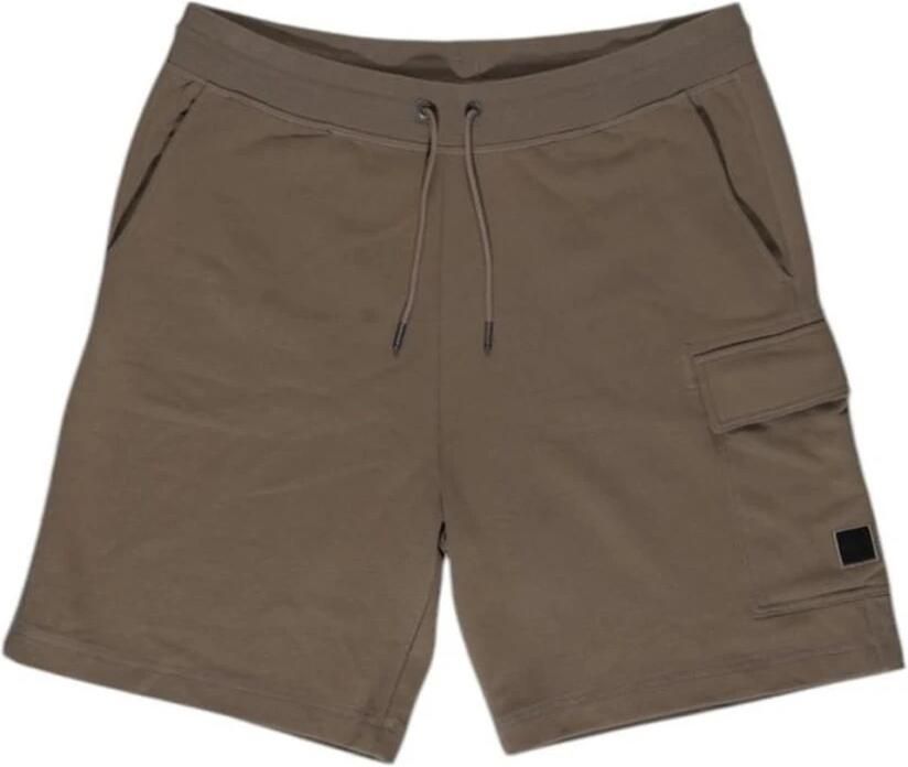 Hugo Boss Beige Katoenen Bermuda Shorts Beige Heren