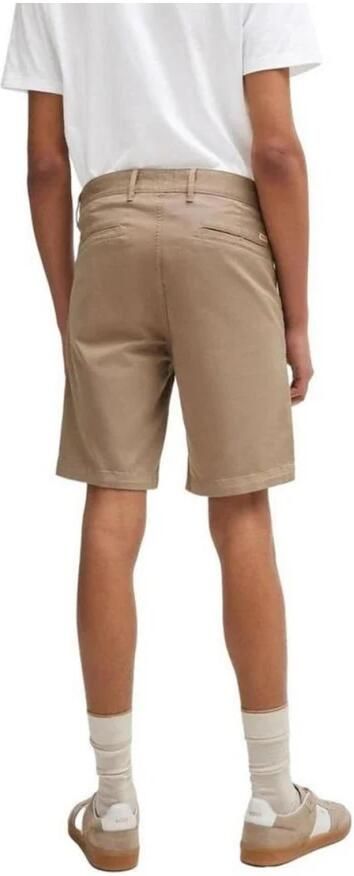 Hugo Boss Beige Katoenen Bermuda Shorts voor Mannen Beige Heren - Foto 2