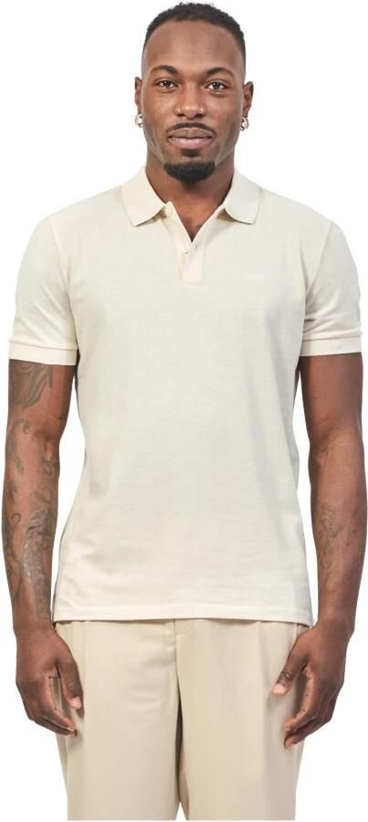 Boss Slim fit poloshirt met labelstitching model 'PALLAS' - Foto 9