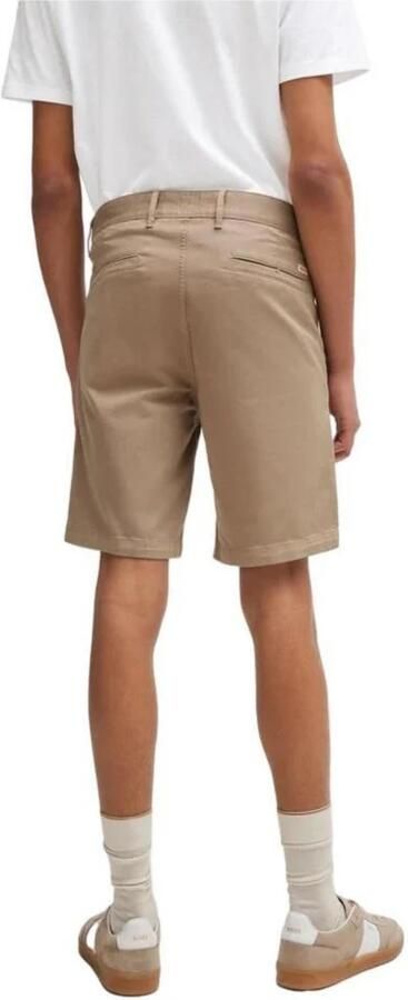 Hugo Boss Beige Katoenen Bermuda Shorts voor Mannen Beige Heren - Foto 2