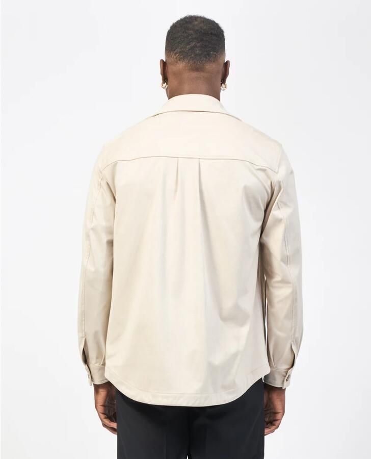 Boss Regular fit overhemdjack met paspelzakken op de borst model 'Hutson' - Foto 2