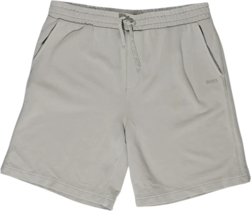 Boss Orange Regular fit sweatshorts met labelstitching