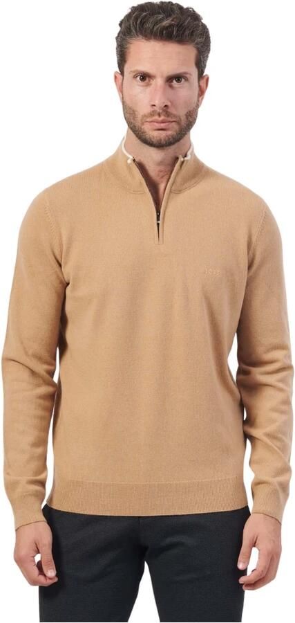 Boss Gebreide pullover met opstaande kraag model 'Emarlo' - Foto 5