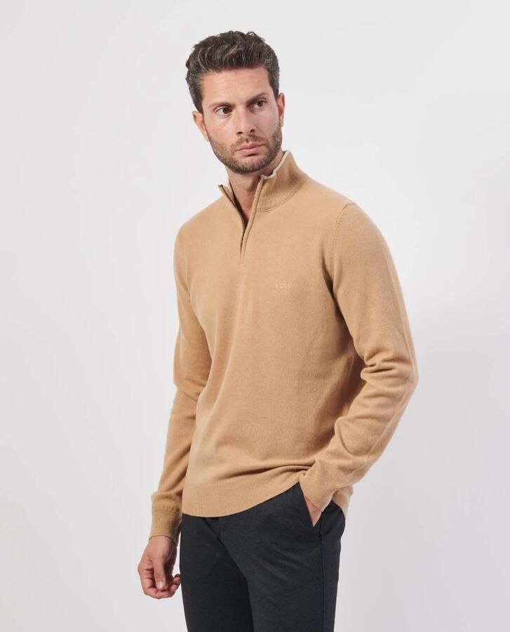 Boss Gebreide pullover met opstaande kraag model 'Emarlo' - Foto 2