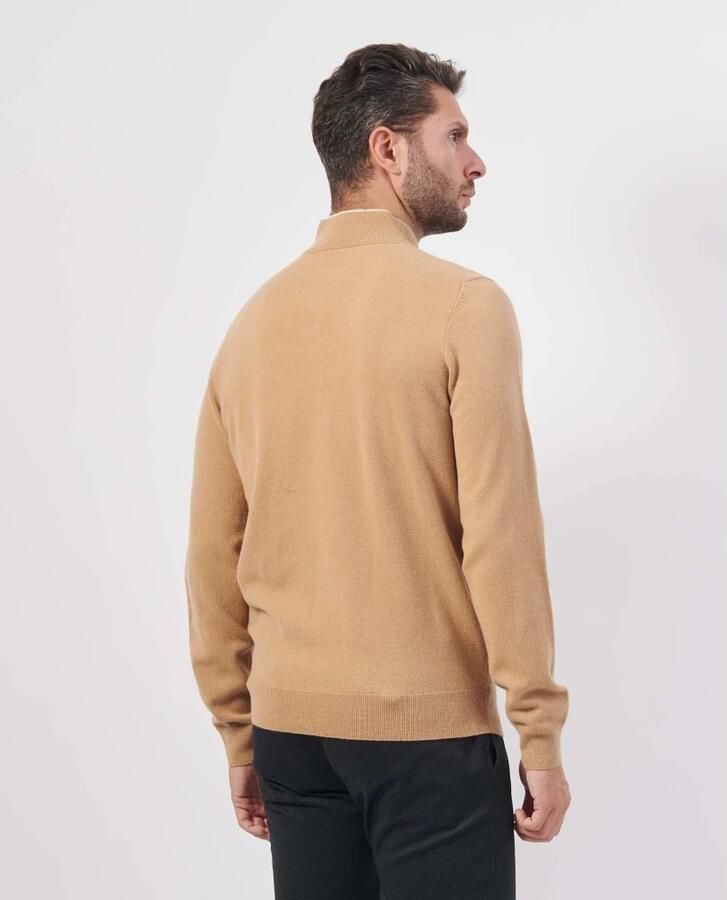 Boss Gebreide pullover met opstaande kraag model 'Emarlo' - Foto 4