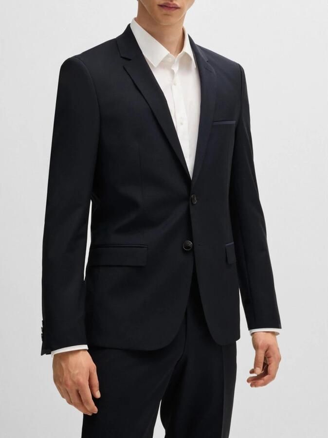 Hugo Boss Blauw Arti Hesten Herenpak Blue Heren - Foto 2