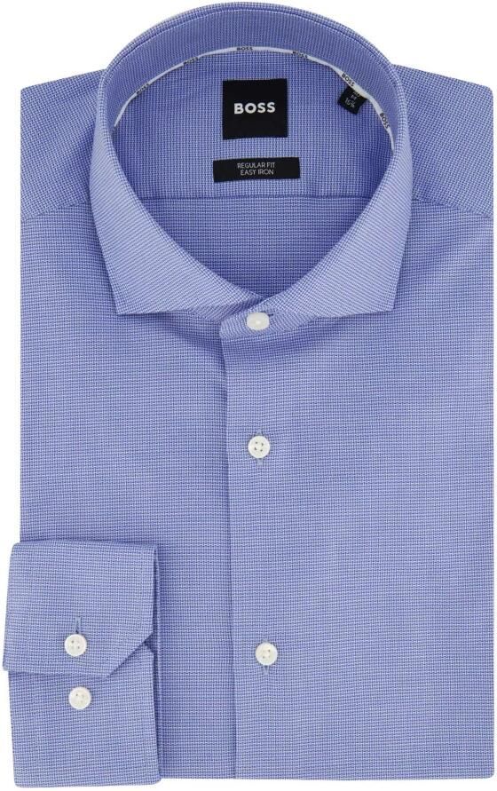 Boss Regular fit zakelijk overhemd met haaikraag model 'Joe'