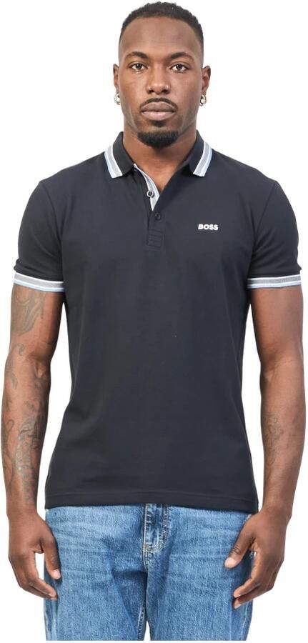 BOSS GREEN Poloshirt PADDY met contrasterende strepen aan de kraag - Foto 5