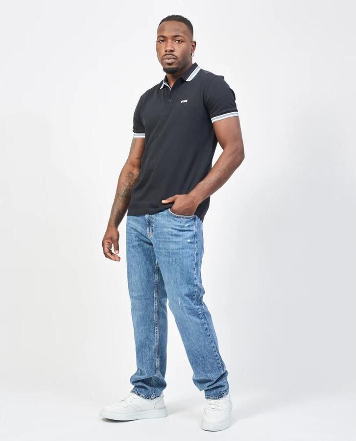 BOSS GREEN Poloshirt PADDY met contrasterende strepen aan de kraag - Foto 2