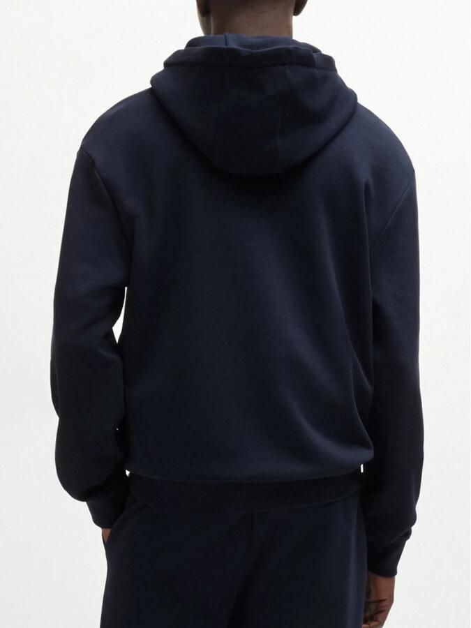 Hugo Boss Blauwe Katoenen Turtleneck Tracksuit met Ritssluiting Blue Heren - Foto 2