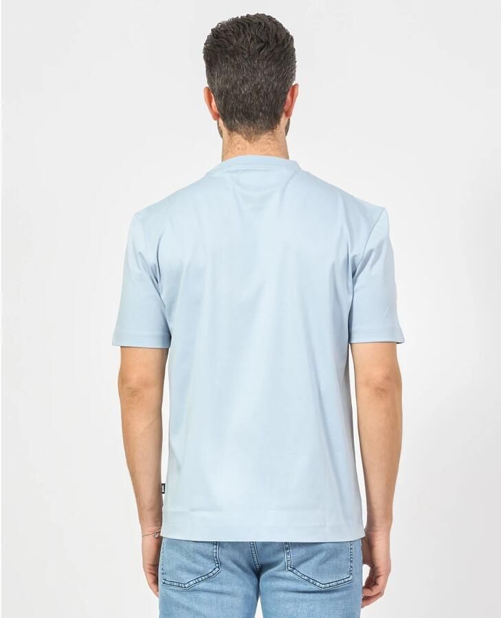 Hugo Boss Blauw T-shirt met Double B-monogram Blue Heren - Foto 2