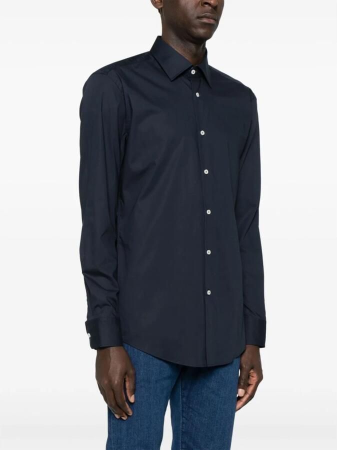 Hugo Boss Blauw Slim Fit Overhemd met Lange Mouwen Blue Heren - Foto 5