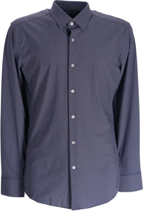 Hugo Boss Casual Herenoverhemd P-Hank Stijl Blue Heren - Foto 7