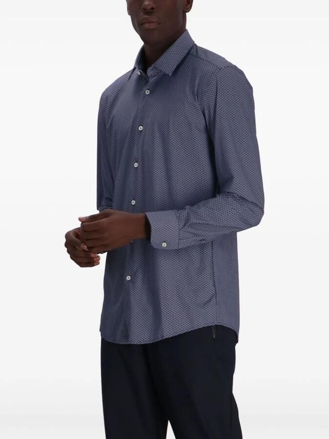 Hugo Boss Casual Herenoverhemd P-Hank Stijl Blue Heren - Foto 3