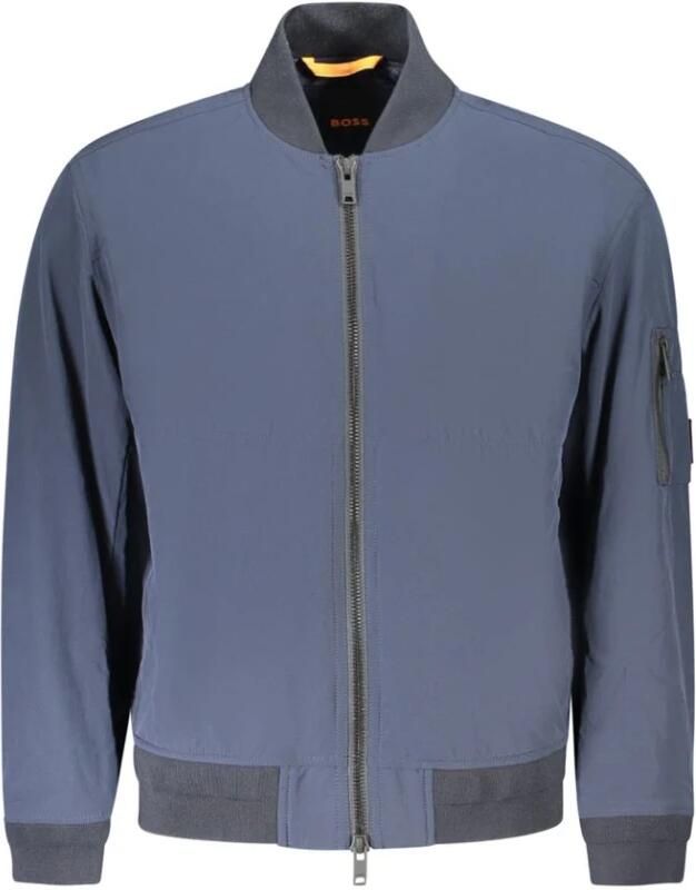 Hugo Boss Blauwe Jack met Ritssluiting en Lange Mouwen Blue Heren - Foto 3