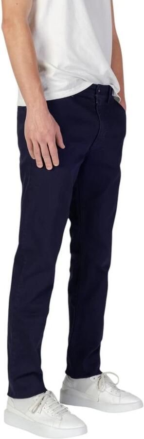 Hugo Boss Blauwe Katoenen Jeans & Broek Collectie Blue Heren - Foto 3