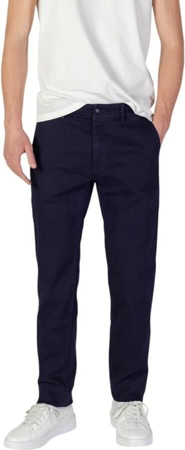 Hugo Boss Blauwe Katoenen Jeans & Broek Collectie Blue Heren - Foto 2