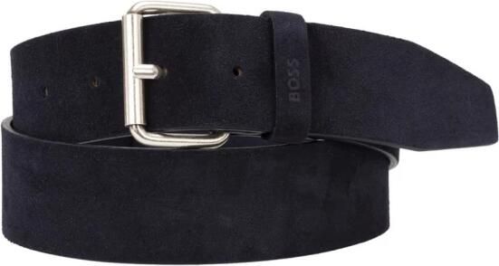 Boss Leren riem met doornsluiting in metallic model 'Serge' - Foto 6