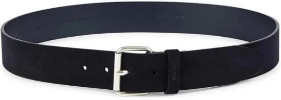 Boss Leren riem met doornsluiting in metallic model 'Serge' - Foto 5