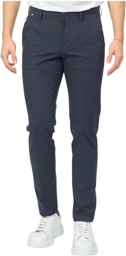 Hugo Boss Blauwe Slim Fit Broek Kaito Blue Heren - Foto 6