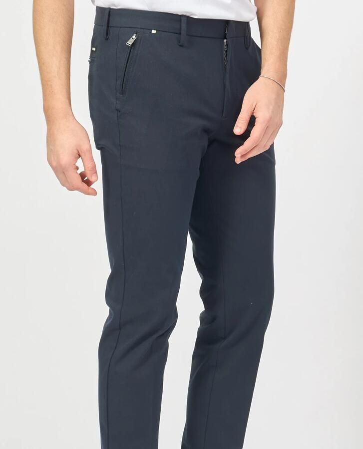 Hugo Boss Blauwe Slim Fit Broek Kaito Blue Heren - Foto 3