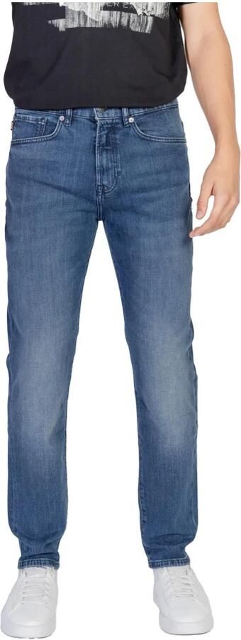 Hugo Boss Heren Jeans Herfst Winter Collectie Blue Heren - Foto 3