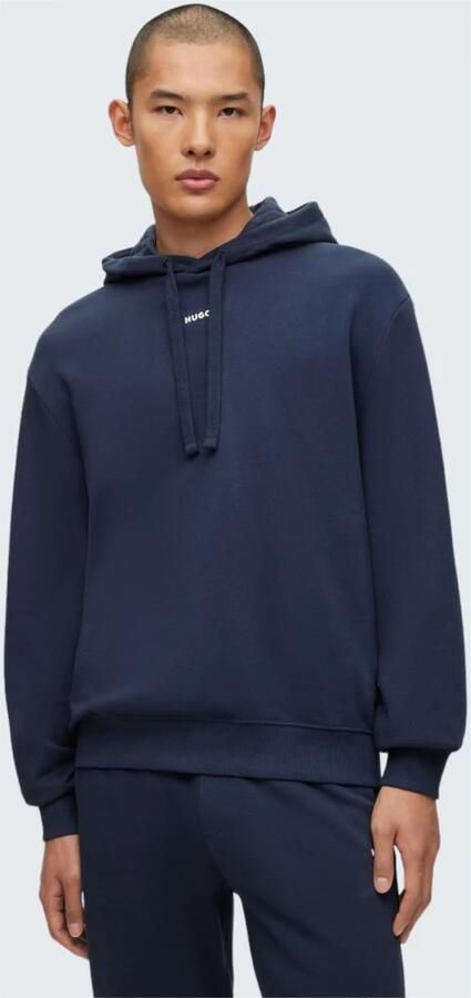 Hugo Boss Blauwe Katoenen Turtleneck Tracksuit met Ritssluiting Blue Heren - Foto 10
