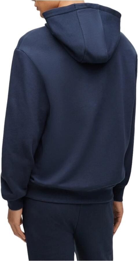 Hugo Boss Blauwe Katoenen Turtleneck Tracksuit met Ritssluiting Blue Heren - Foto 9