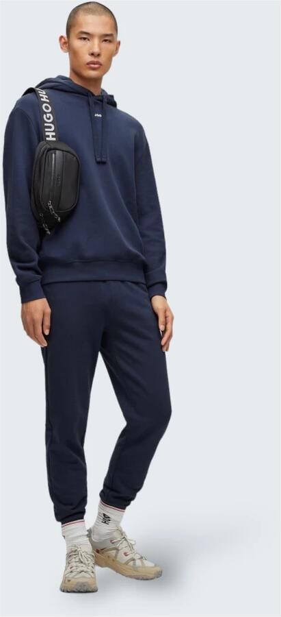 Hugo Boss Blauwe Katoenen Turtleneck Tracksuit met Ritssluiting Blue Heren - Foto 11