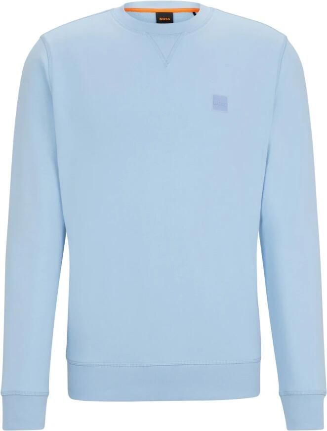 Boss Orange Sweatshirt met labelpatch model 'Westart' - Foto 2