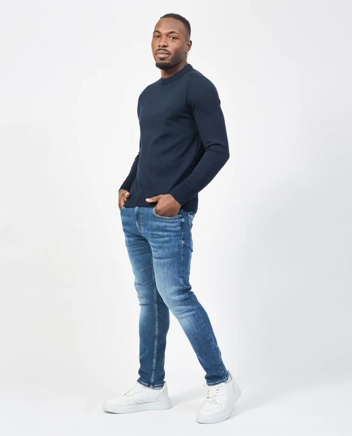 Boss Orange Herenoverhemd Avac_C 10253448 01 Blauw Heren - Foto 3