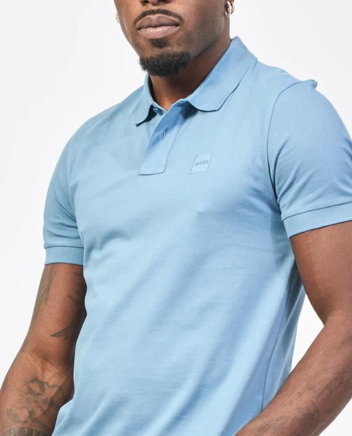 Hugo Boss Blauwe T-shirts en Polos Passenger Blue Heren - Foto 2