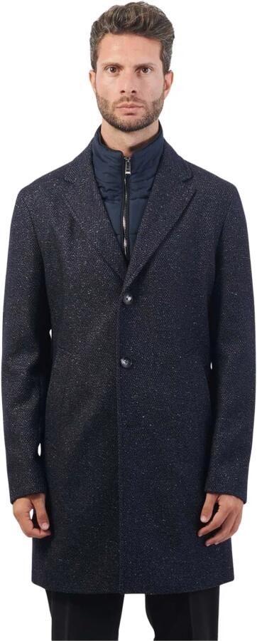 Hugo Boss Slim Fit Afneembare Ritsjas H-Hyde-Bib-234 Blue Heren