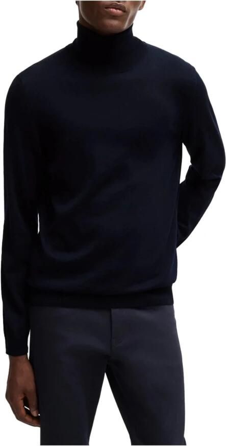 BOSS BLACK Heren Truien & Vesten Musso-p Donkerblauw - Foto 13